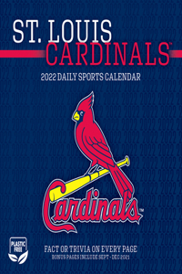 St Louis Cardinals 2022 Box Calendar