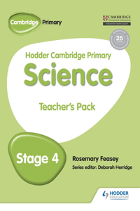 Hodder Cambridge Primary Science Teacher's Pack 4