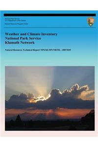 Weather and Climate Inventory National Park Service Klamath Network