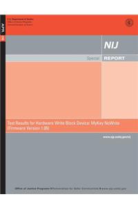 Test Results for Hardware Write Block Device