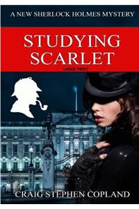 Studying Scarlet - Large Print