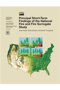 Pincipal Short-Term Findings of the National Fire and Fire Surrogate Study