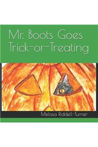 Mr. Boots Goes Trick-Or-Treating