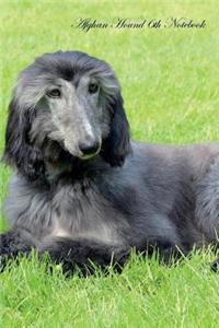 Afghan Hound 6th Notebook Record Journal, Diary, Special Memories, To Do List, Academic Notepad, and Much More
