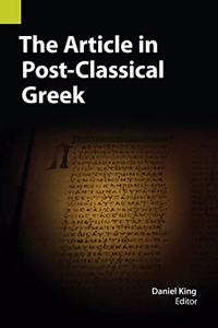 Article in Post-Classical Greek