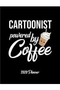 Cartoonist Powered By Coffee 2020 Planner