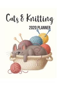 Cats and Knitting 2020 Planner
