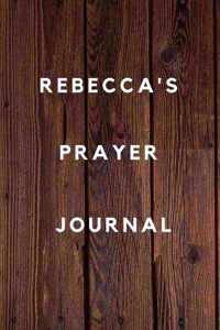 Rebecca's Prayer Journal