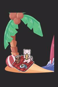 Picnic Isle Cat Notebook