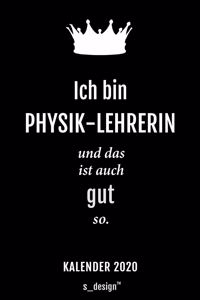 Kalender 2020 für Physik-Lehrer / Physik-Lehrerin