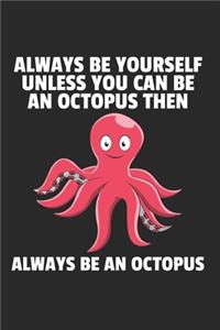 Octopus Krake Tintenfisch Notizbuch