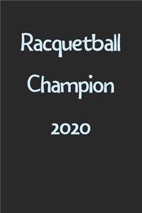 Racquetball Champion 2020