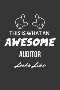 This Is What An Awesome Auditor Looks Like Notebook