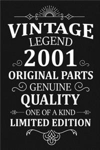 Vintage Legend 2001 Original Parts