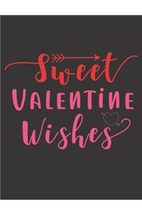 Sweet Valentine Wishes Notebook Gift