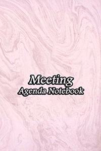 Meeting Agenda Notebook