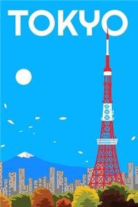 Tokyo Travel Notebook [Lined] [6x9] [110 pages]