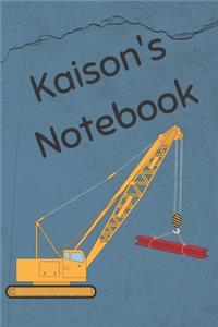 Kaison's Notebook