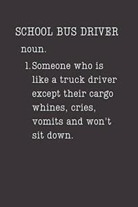 School Bus Driver