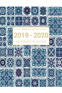 2019-2020 Academic Planner Weekly And Monthly