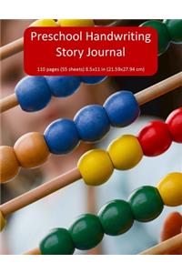 Preschool Handwriting Story Journal