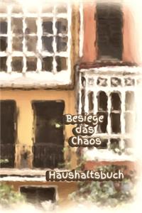 Besiege das Chaos Haushaltsbuch