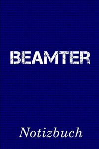 Beamter Notizbuch