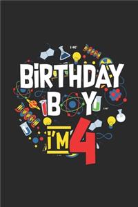 Birthday Boy I'm 4