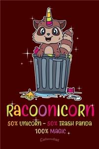 My Cute Racoonicorn Calendar