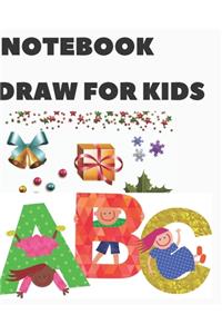 notebook draw for kids