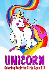 Unicorn Coloring Books for Girls 4-8