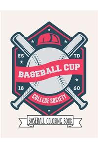 Baseball Coloring Book