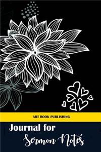 Journal for Sermon Notes