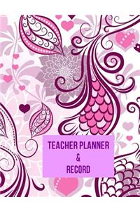 Teacher Planner & Record