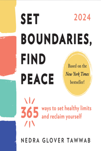 2024 Set Boundaries, Find Peace Boxed Calendar