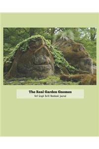 The Real Garden Gnomes 4x4 Graph 8x10 Notebook Journal