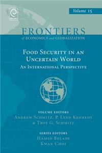 Food Security in an Uncertain World