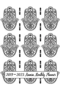 2019-2023 Hamsa Monthly Planner