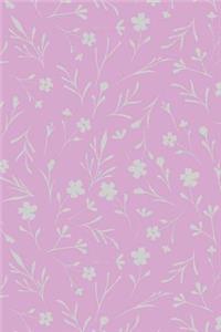 Chic Small Floral Design Journal