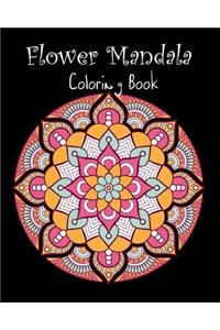 Flower Mandala Coloring Book