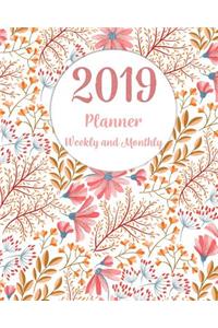 2019 Planner Weekly and Monthly