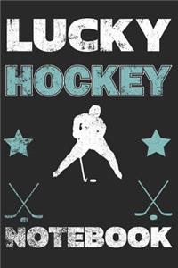 Lucky Hockey Notebook