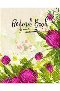 Record Book: Important Dates Gift And Card Notebook