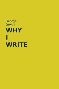 Why I Write