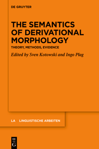 Semantics of Derivational Morphology