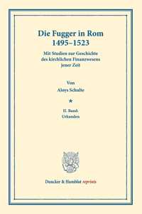 Die Fugger in ROM 1495-1523