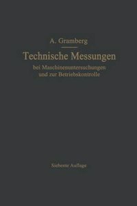 Technische Messungen Bei Maschinenuntersuchungen Und Zur Betriebskontrolle