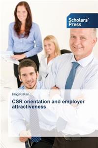 CSR orientation and employer attractiveness