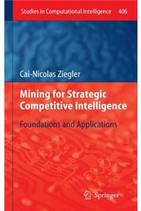 Mining for Strategic Competitive Intelligence