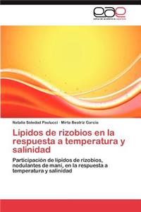 Lipidos de Rizobios En La Respuesta a Temperatura y Salinidad